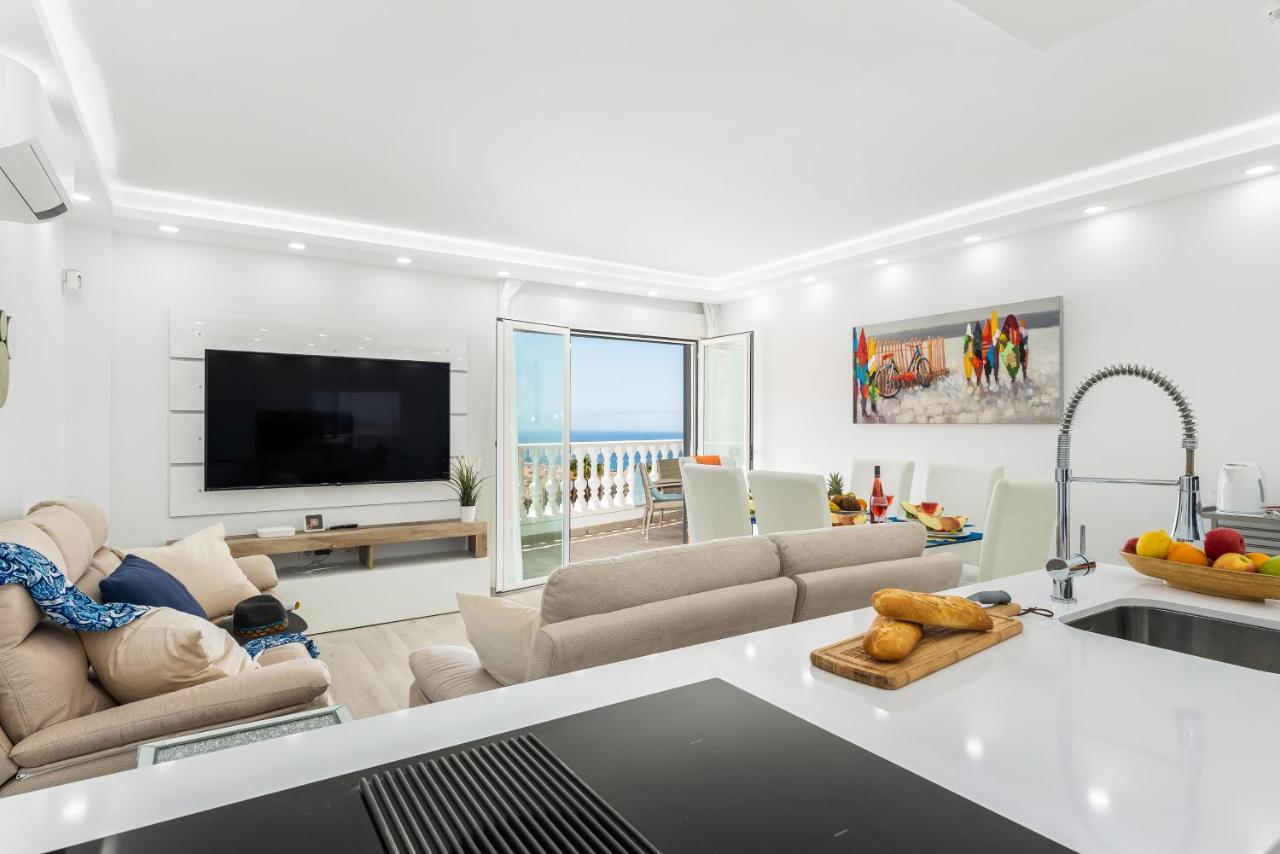 3C Atico Vista Hermosa Wifi Pool,Tennis,Padel,Park Лос Кристианос Екстериор снимка