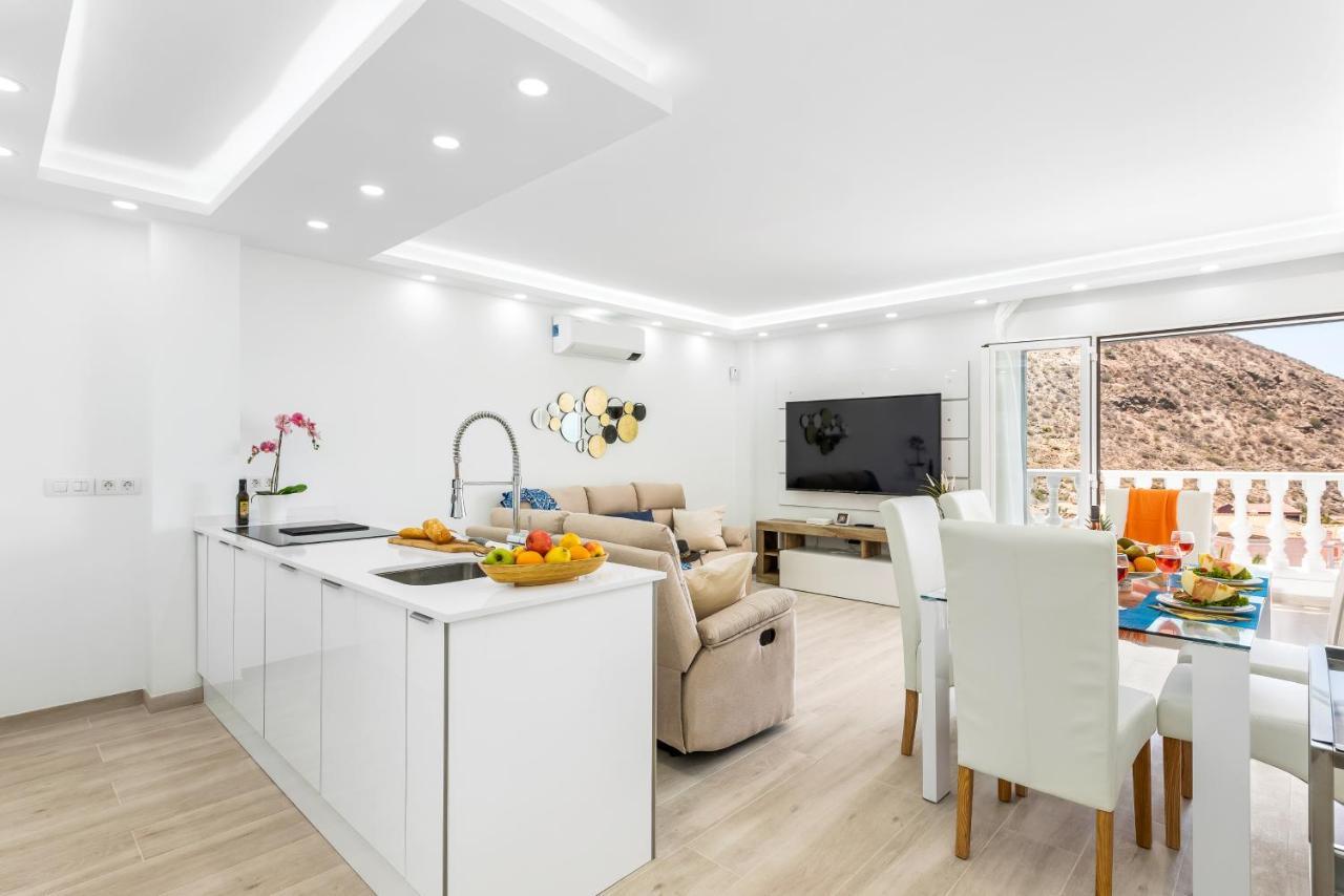 3C Atico Vista Hermosa Wifi Pool,Tennis,Padel,Park Лос Кристианос Екстериор снимка