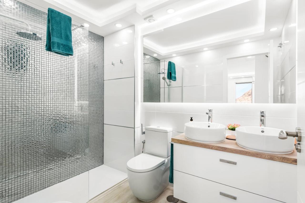 3C Atico Vista Hermosa Wifi Pool,Tennis,Padel,Park Лос Кристианос Екстериор снимка